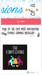 Mobile Screenshot of confessionsofagamergirl.com